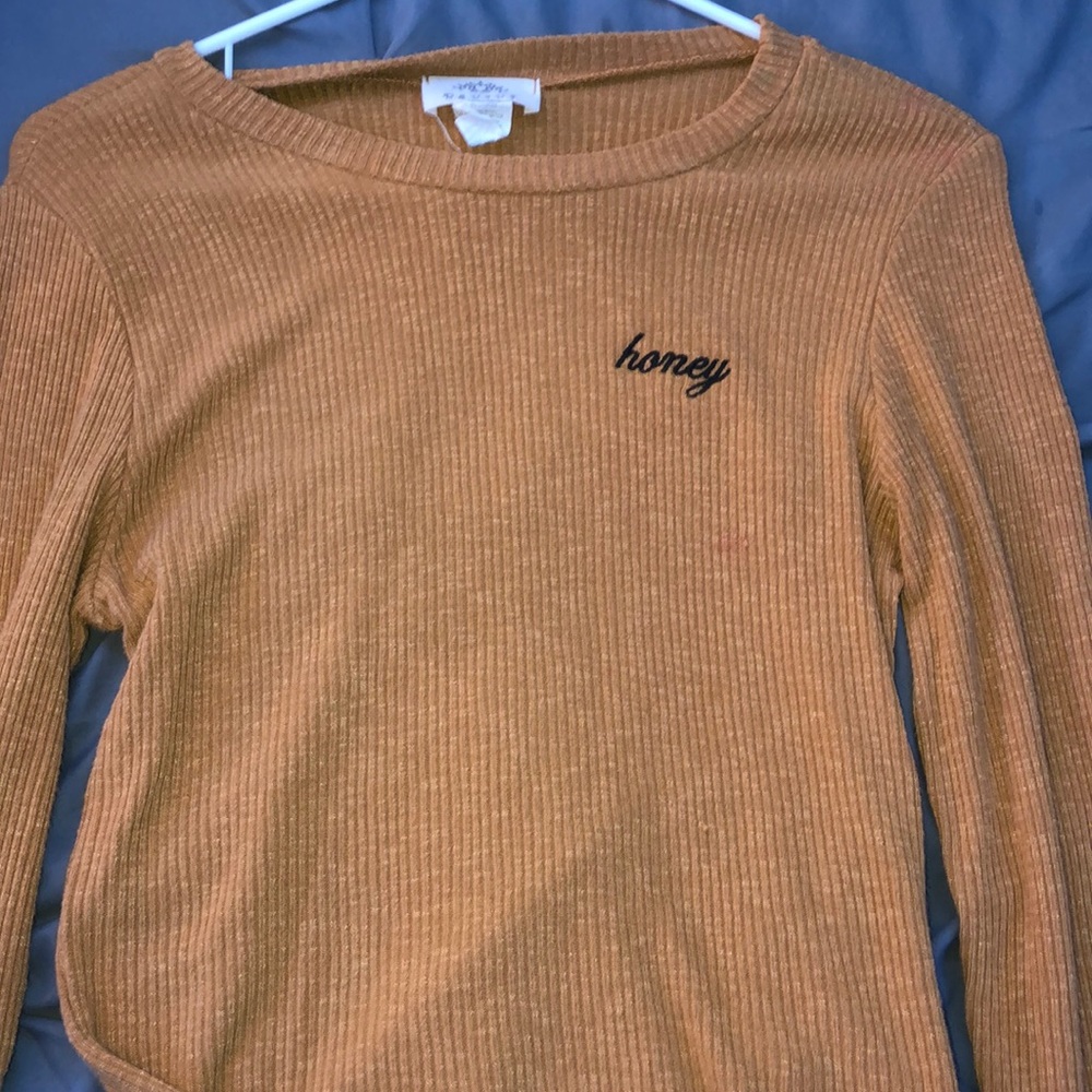 mustard yellow honey top